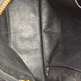 Chanel Vintage Black Leather Shoulder Bag