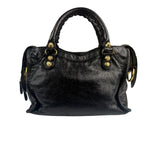 Balenciaga Black Calfskin Mini Le City Bag