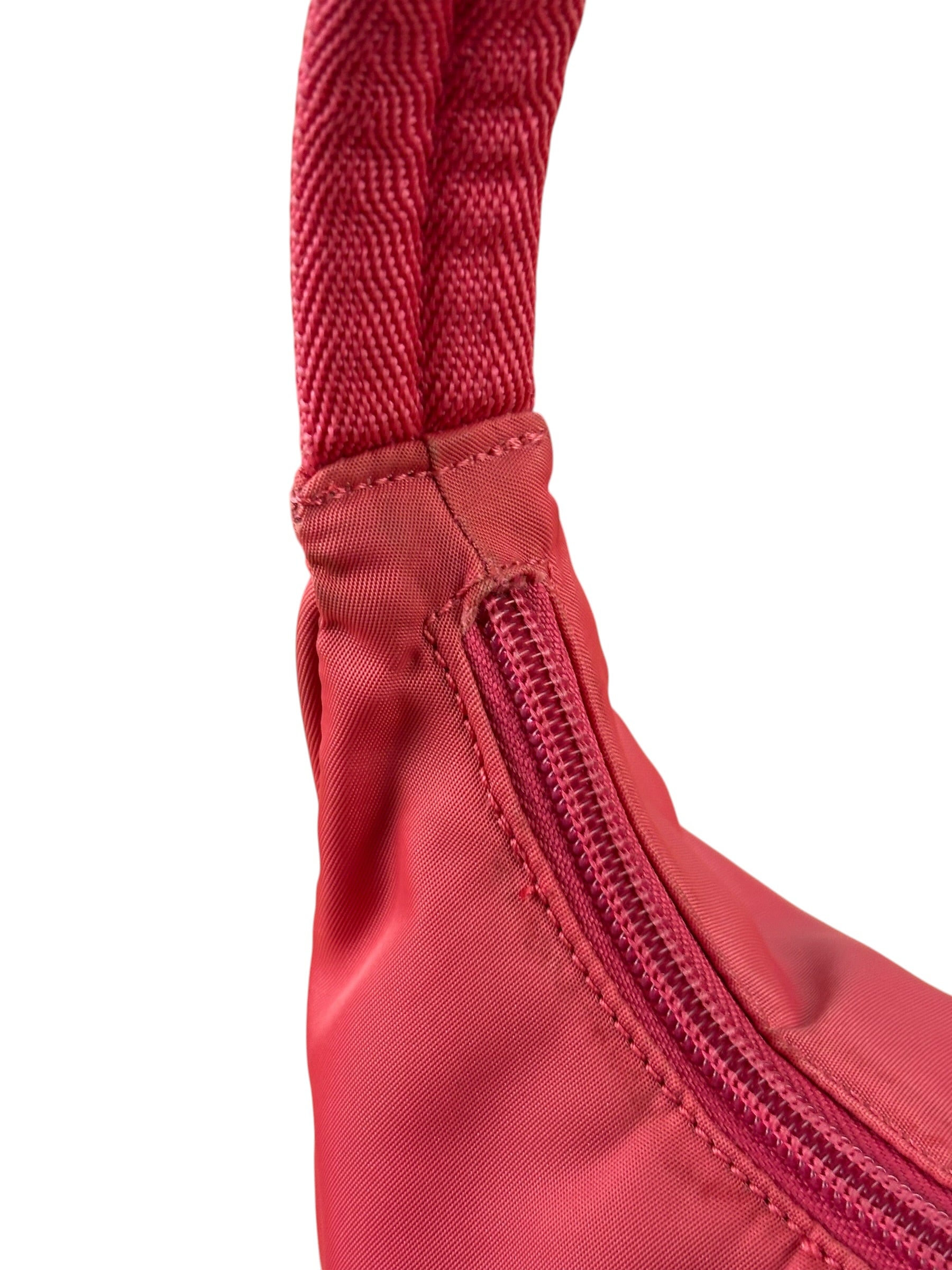 Prada Pink Tessuto Nylon Pochette
