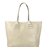 Brunello Cucinelli Cream Leather Tote