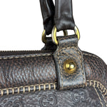 Gucci New Pelham Brown Leather Handbag