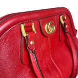 Gucci Re(Belle) Red Leather Top Handle Bag