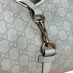 Gucci Green GG Monogram Guccissima Jackie Hobo Bag