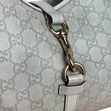 Gucci Green GG Monogram Guccissima Jackie Hobo Bag