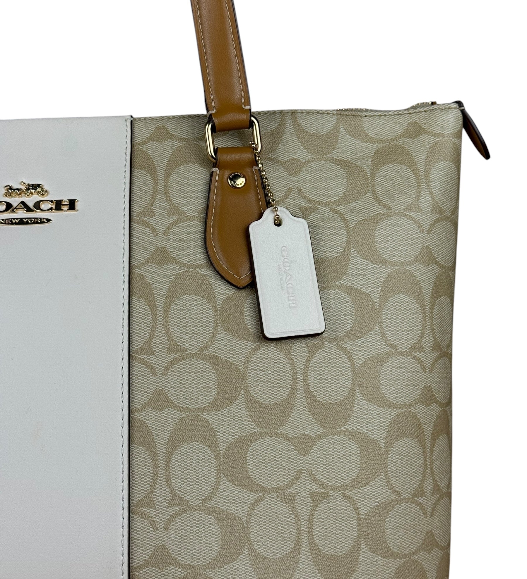 Coach Signature Canvas Gallery Tote