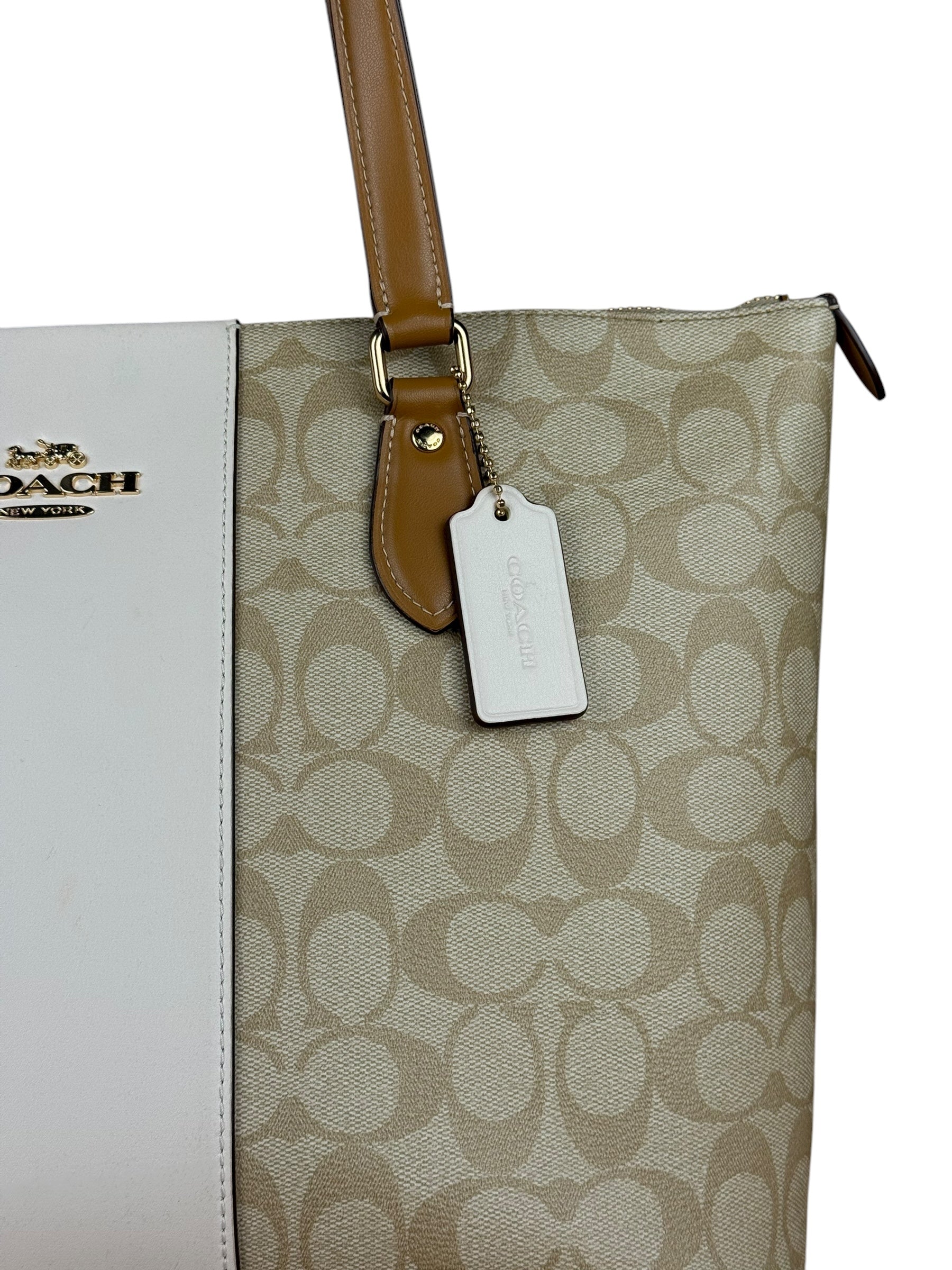 Coach Signature Canvas Gallery Tote