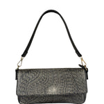 Valentino Black Leather Mario Spa Flap Bag