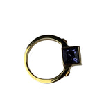 Louis Vuitton Gold-Toned Gamble Ring