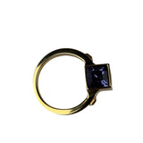Louis Vuitton Gold-Toned Gamble Ring