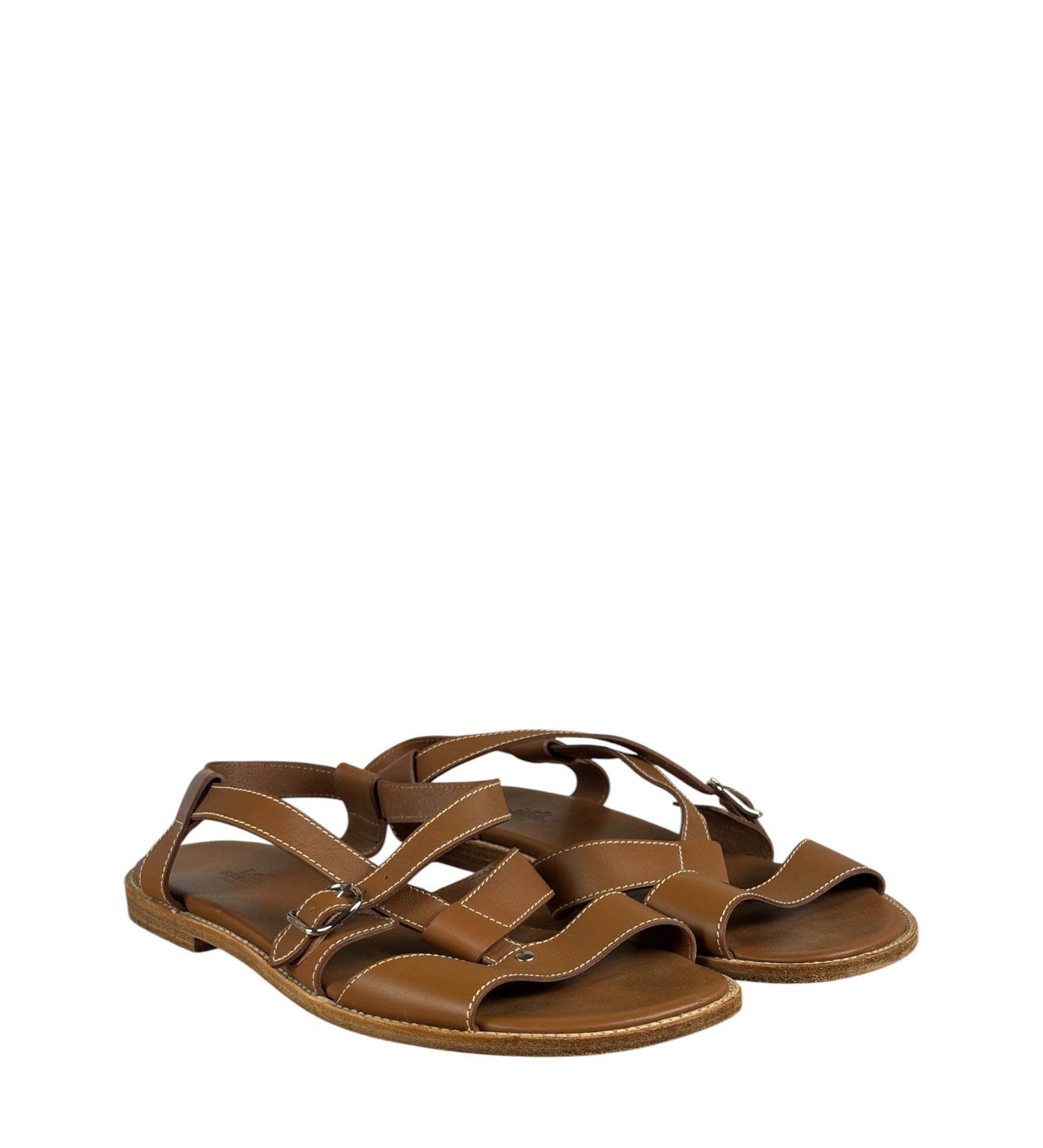 Hermes Leather Sandals