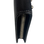 Saint Laurent Black Studded Long Wallet