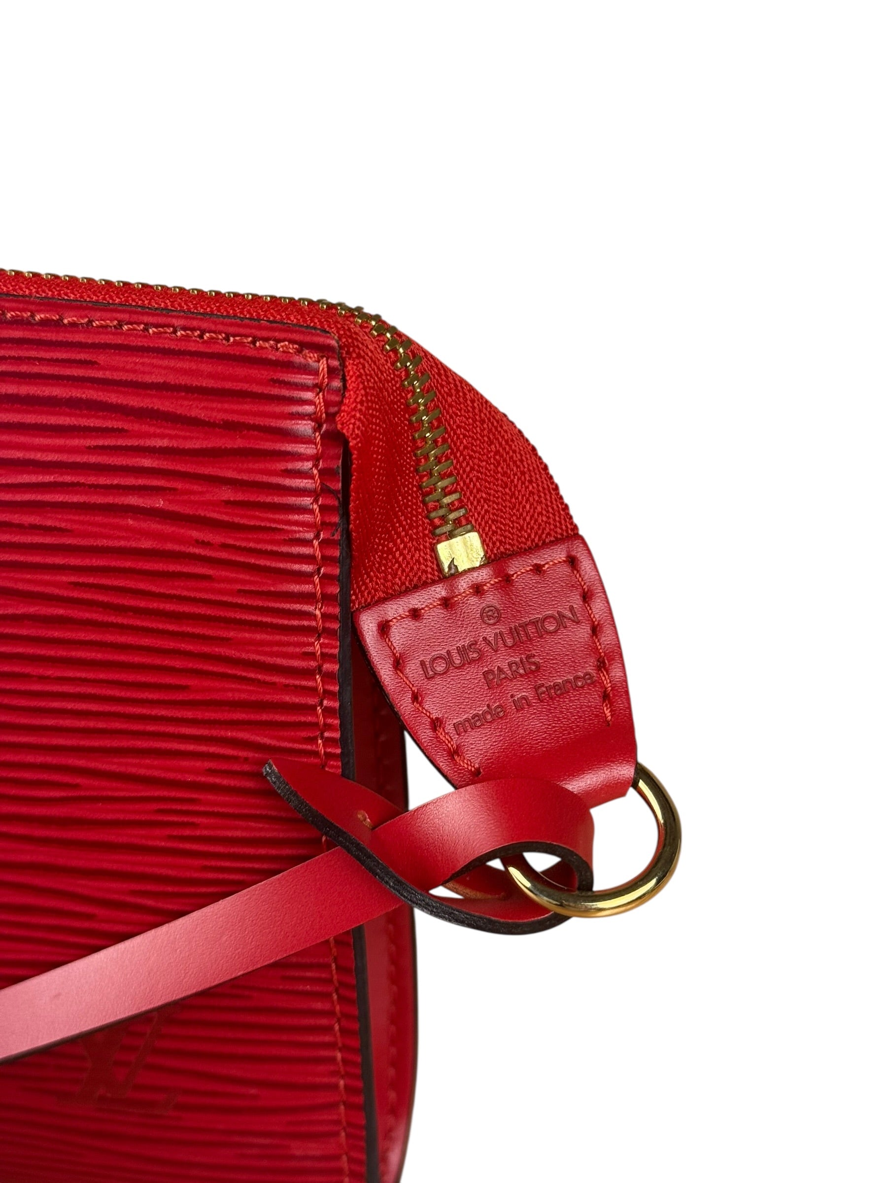 Louis Vuitton Red Epi Pochette