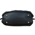 Louis Vuitton Perforated Monogram Mahina Hobo Bag Black