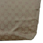 Gucci Vintage Pink Canvas Large Tote Bag