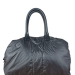 YSL Vintage Black Nylon Top Handle Bag