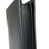 Fendi Black Leather Think Fendi Clutch