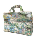 Gucci Beauty Floral Tiger Print Canvas Tote Bag