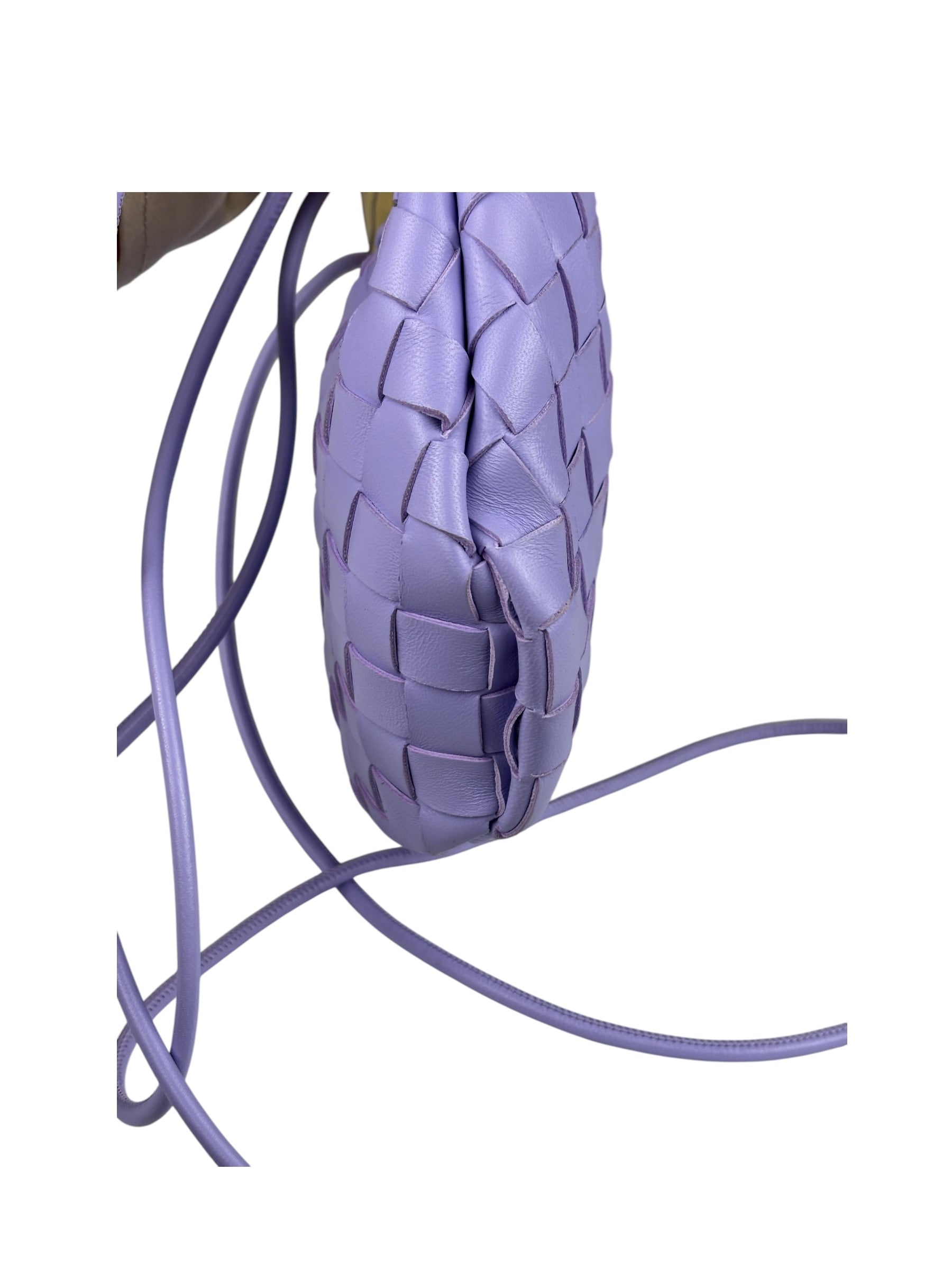 Bottega Veneta Lavender Intrecciato Mini Sardine Bag