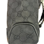 Gucci GG Vintage Black Horsebit Flap Shoulder Bag