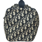 Christian Dior Vintage Navy Trotter Boston Bag