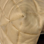 Chanel Beige Lambskin Chocolate Bar Frame Handbag 2002