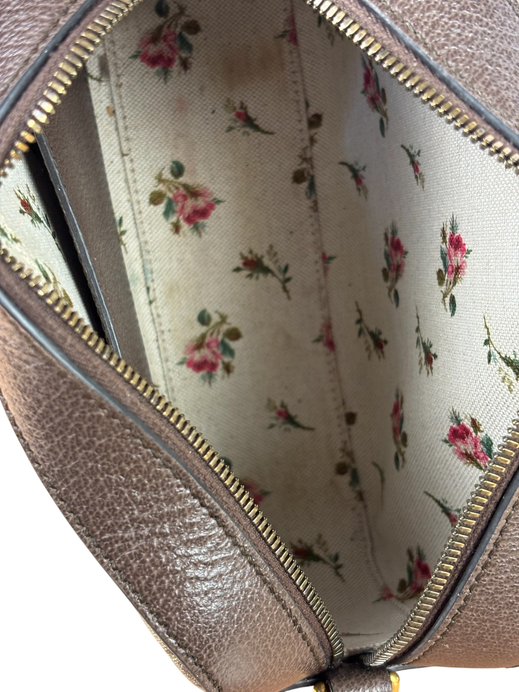 Gucci Vintage Brown GG Neo Crossbody Bag