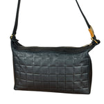 Chanel CC Chocolate Leather Shoulder Bag 2000
