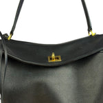 Balenciaga Medium Rodeo Leather 2Way Handbag Black