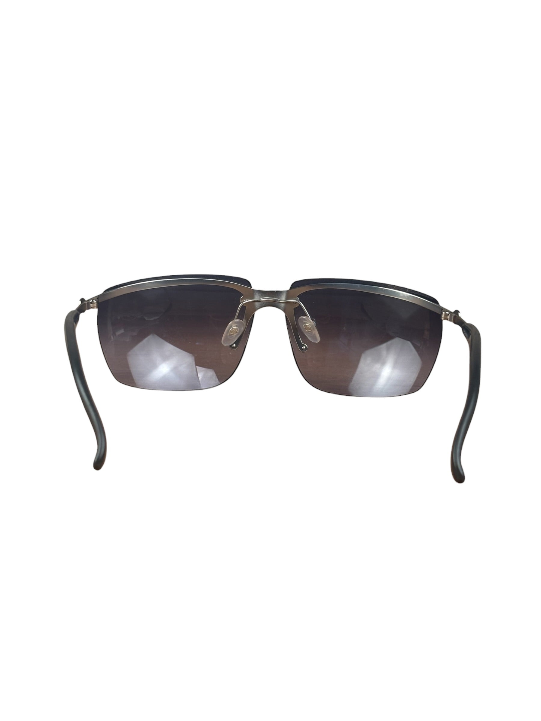 Chanel Vintage Rimless Shield Sunglasses-4009
