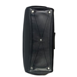 Balenciaga Black Leather Bel Air Carry Carry All Large Tote