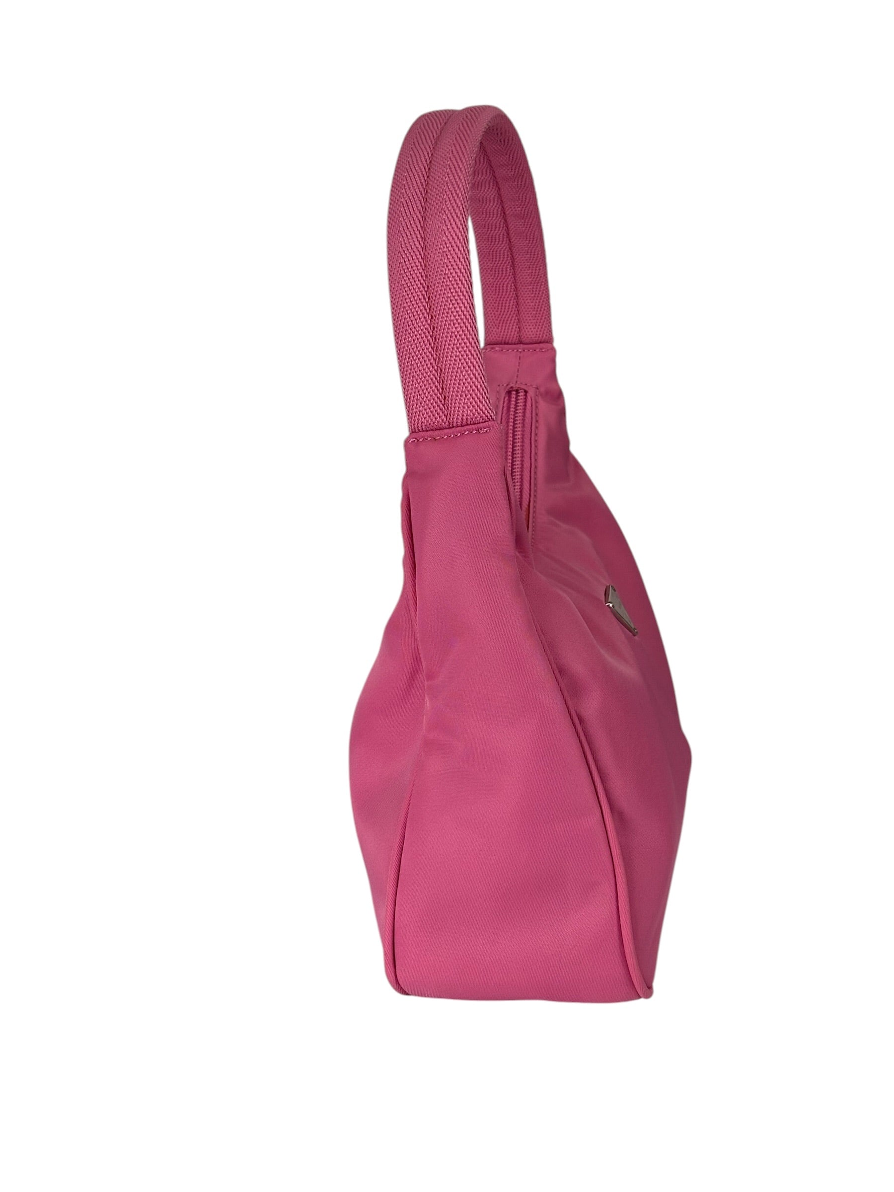 Prada Pink Tessuto Nylon Pochette