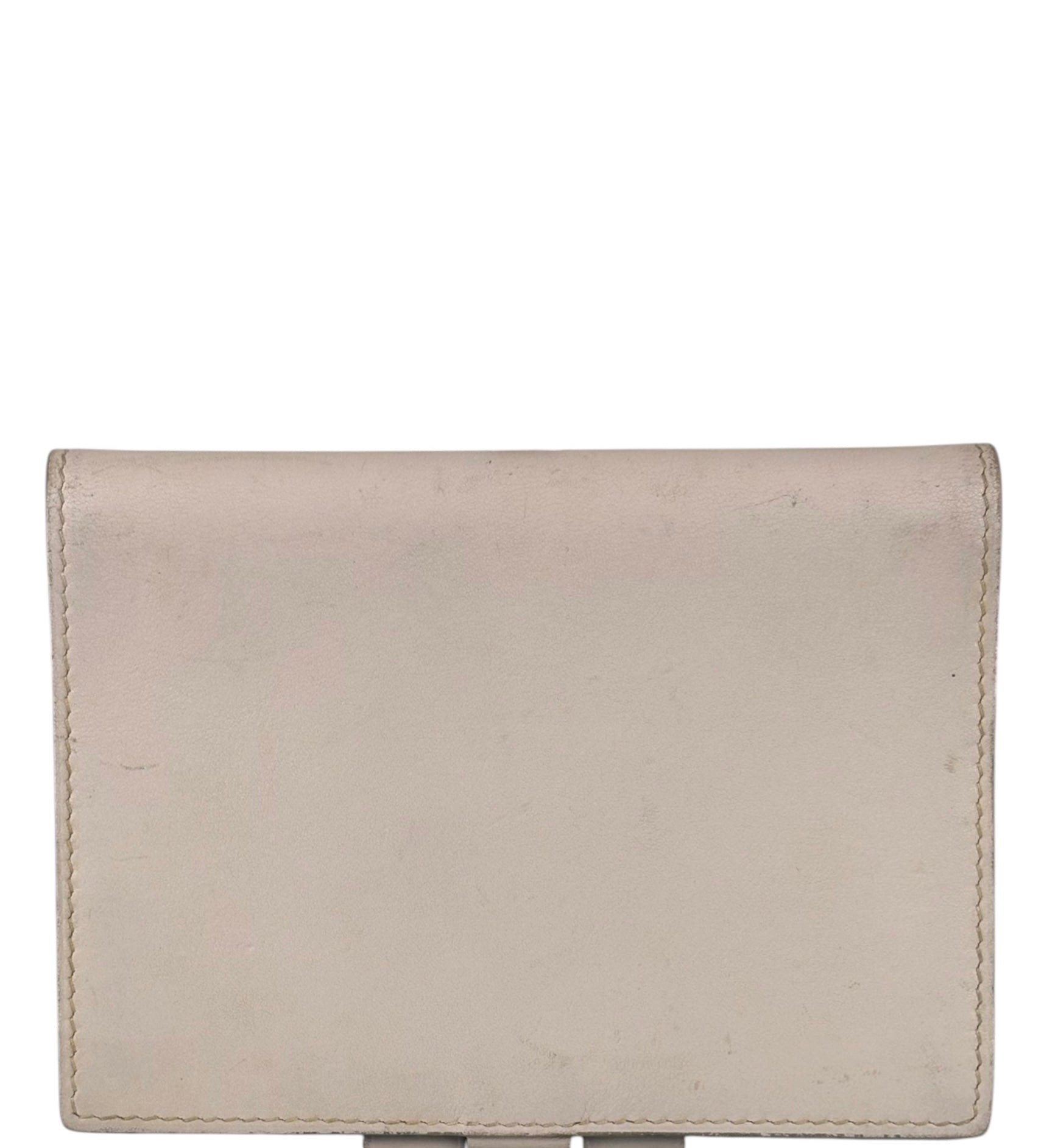 Hermes Light Pink Box Leather Passport Holder 2007