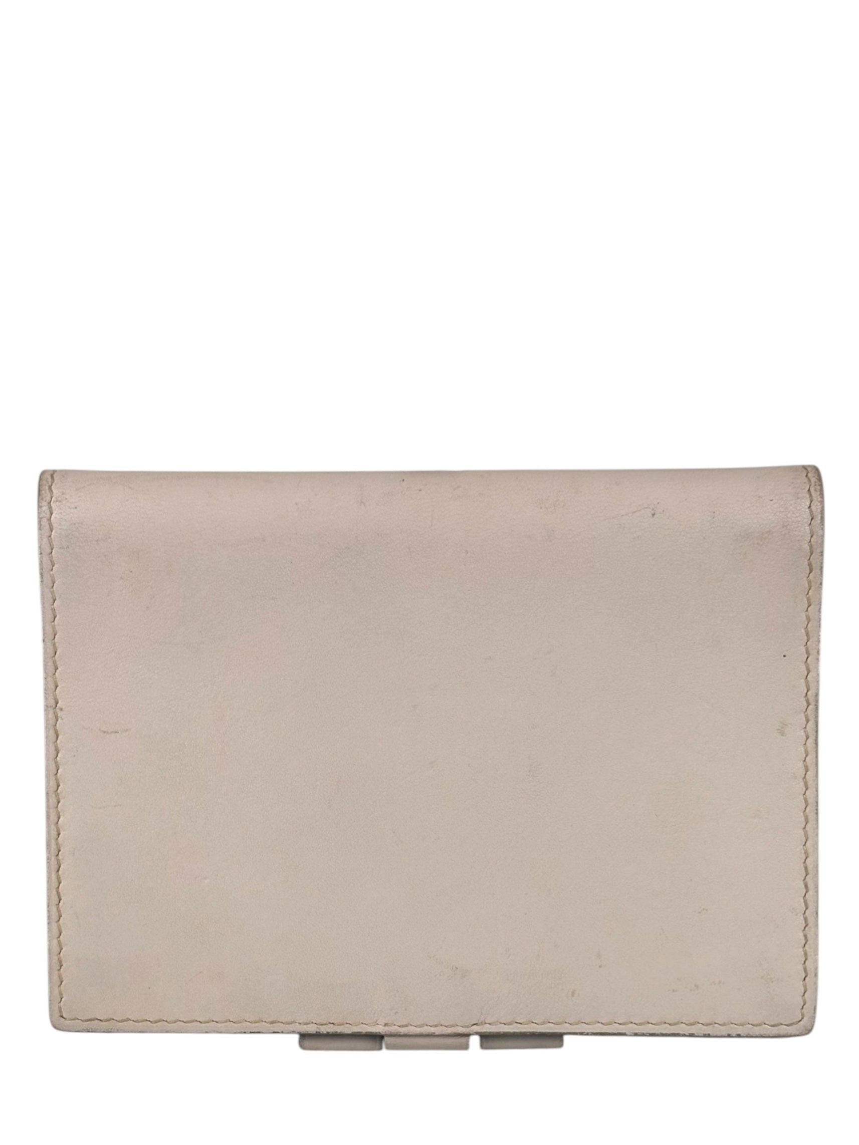 Hermes Light Pink Box Leather Passport Holder 2007