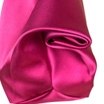 Alexander Wang Fuchsia Pink Satin Lunch Clutch