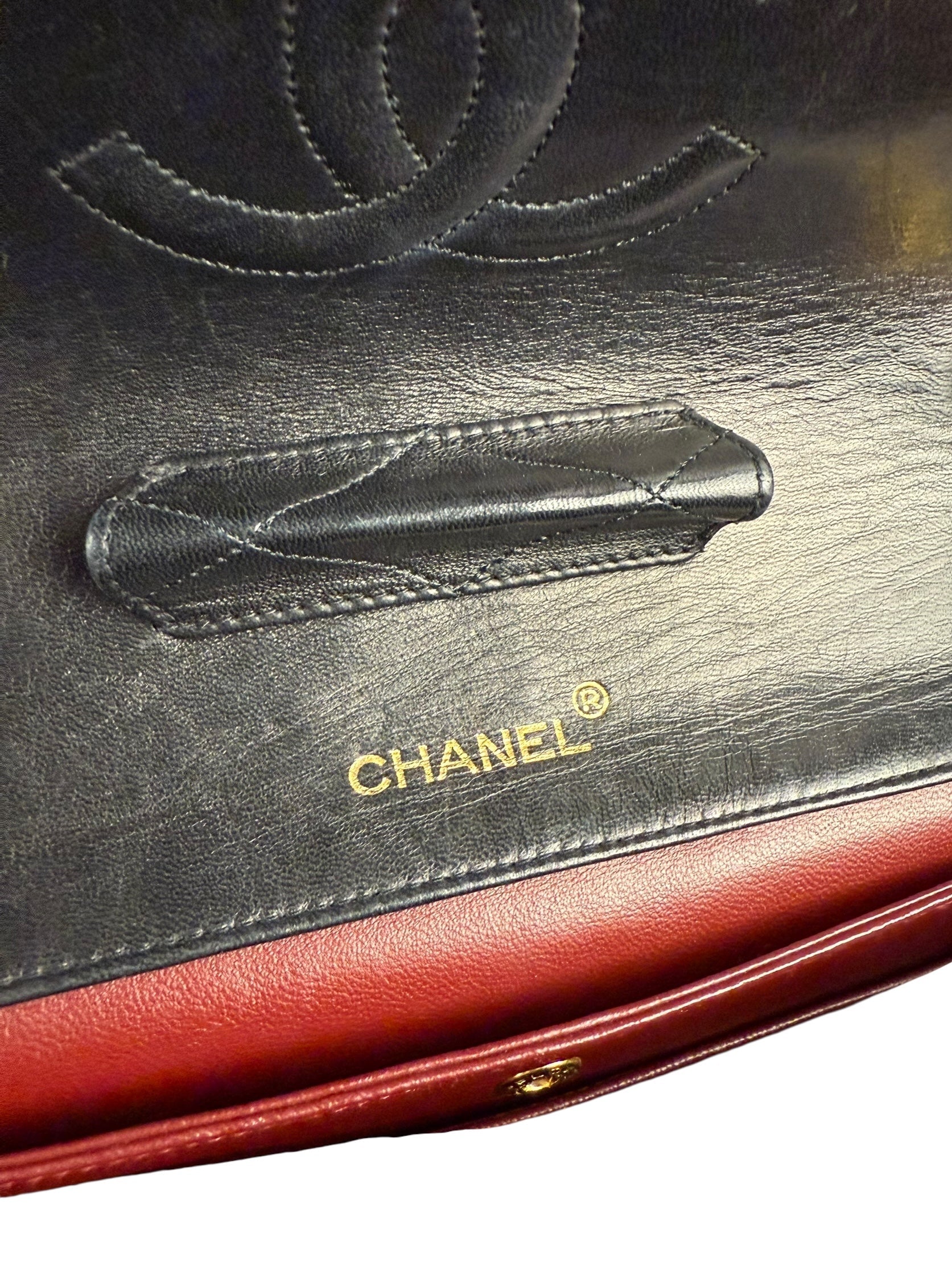 Chanel Quilted Flap Bag Black 1989