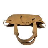 Gucci Beige Leather Balthus Drawstring Tote Bag