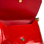 Louis Vuitton Red Vernis Thompson Street Shoulder Bag