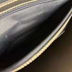 Coach Vintage CC Black Flap Shoulder Bag