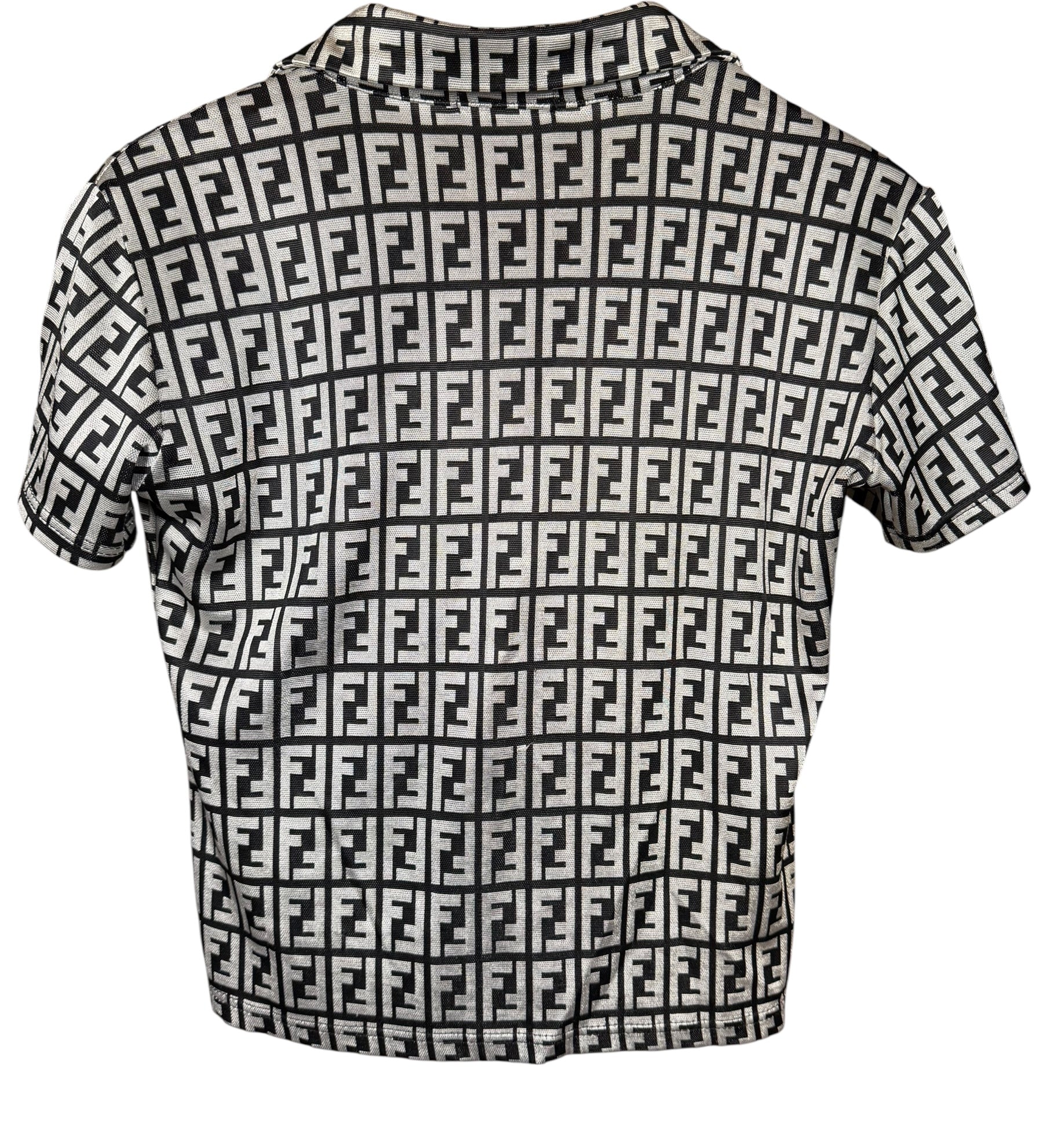 Fendi FF Logo Vintage Polo Shirt