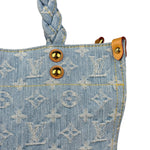 Louis Vuitton Monogram Denim Let Go PM 2Way Tote Handbag
