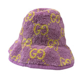 Gucci Pink/Yellow GG  Small Terry Bucket Hat