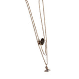 Vivienne Westwood Rose Gold Delicate Pendant Necklace