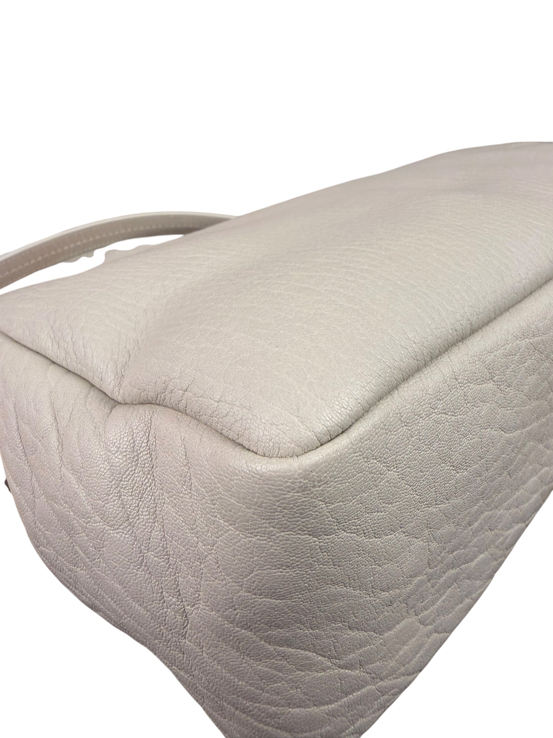 YSL Calypso Crema Soft Flap Bag