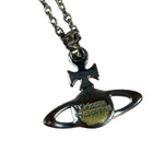 Vivienne Westwood Mini Bas Relief Sovereign Orb Pendant Necklace