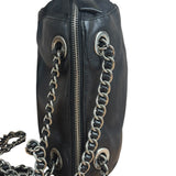 Prada Vintage Nappa Leather Chain Shoulder Bag