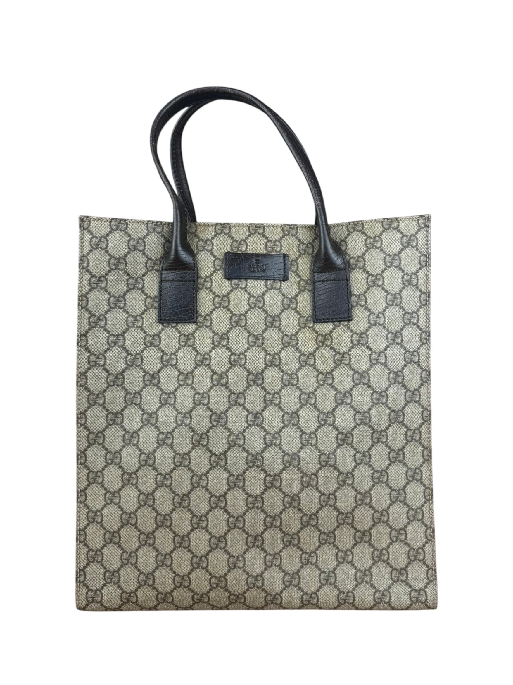 Gucci GG Coated Canvas Top Handle Tote