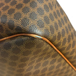 Celine Vintage Macadam Canvas Shoulder Tote