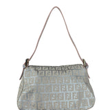 Fendi Vintage Metallic Jacquard Mini Baguette