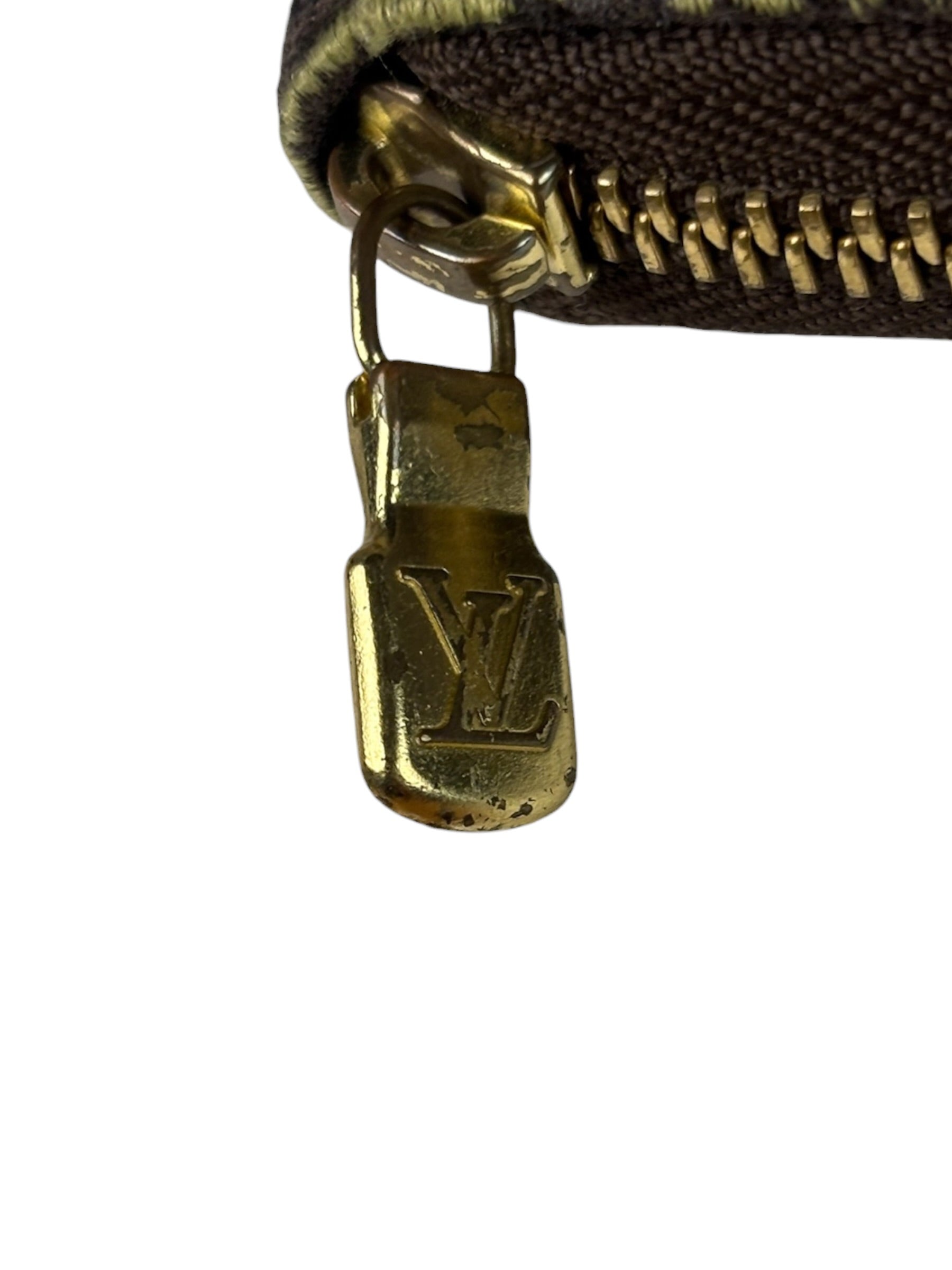 Louis Vuitton Monogram Zip-Around Long Wallet