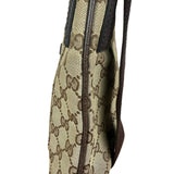 Gucci GG Vintage Beige/Brown Canvas Crossbody Bag